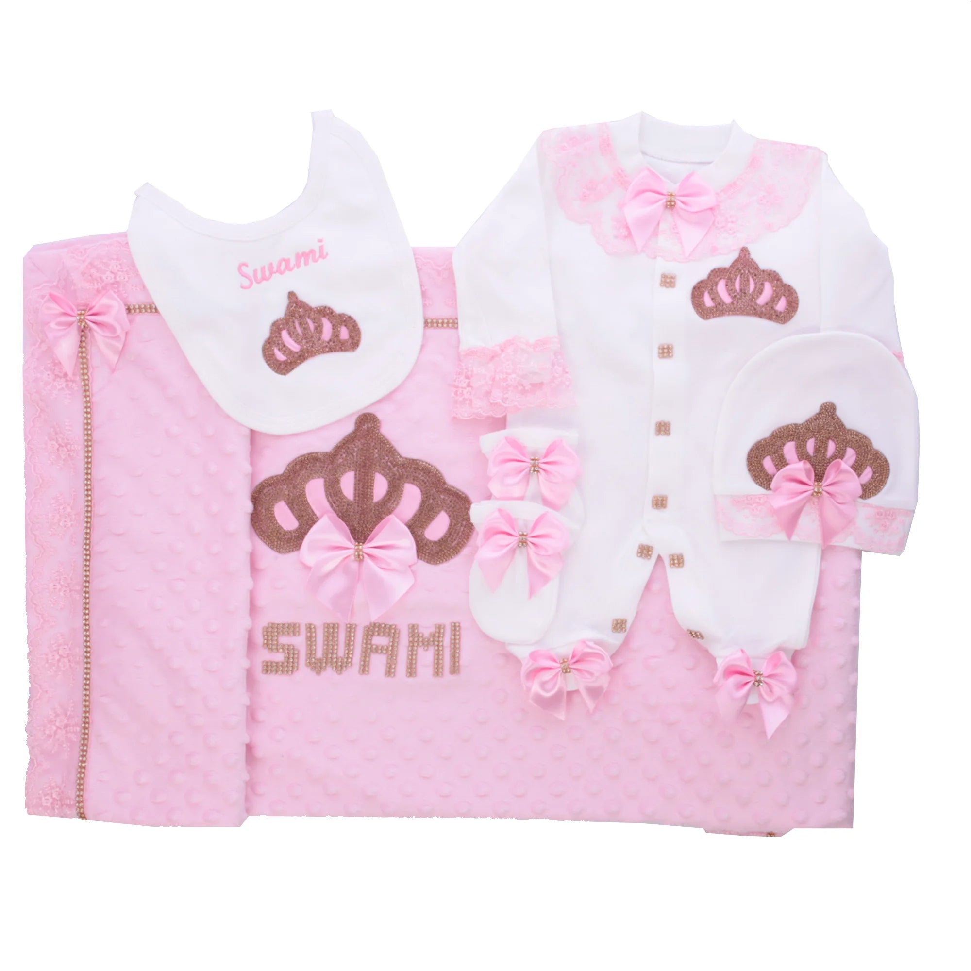 Your Newborn Welcome Set Soft Cotton Outfit And Blanket