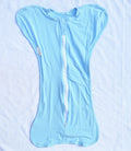 Sleepsack Baby Swaddle Bamboo Blanket Wrap Infant Sleeping Bag  0-12M Blue Pink Zippers
