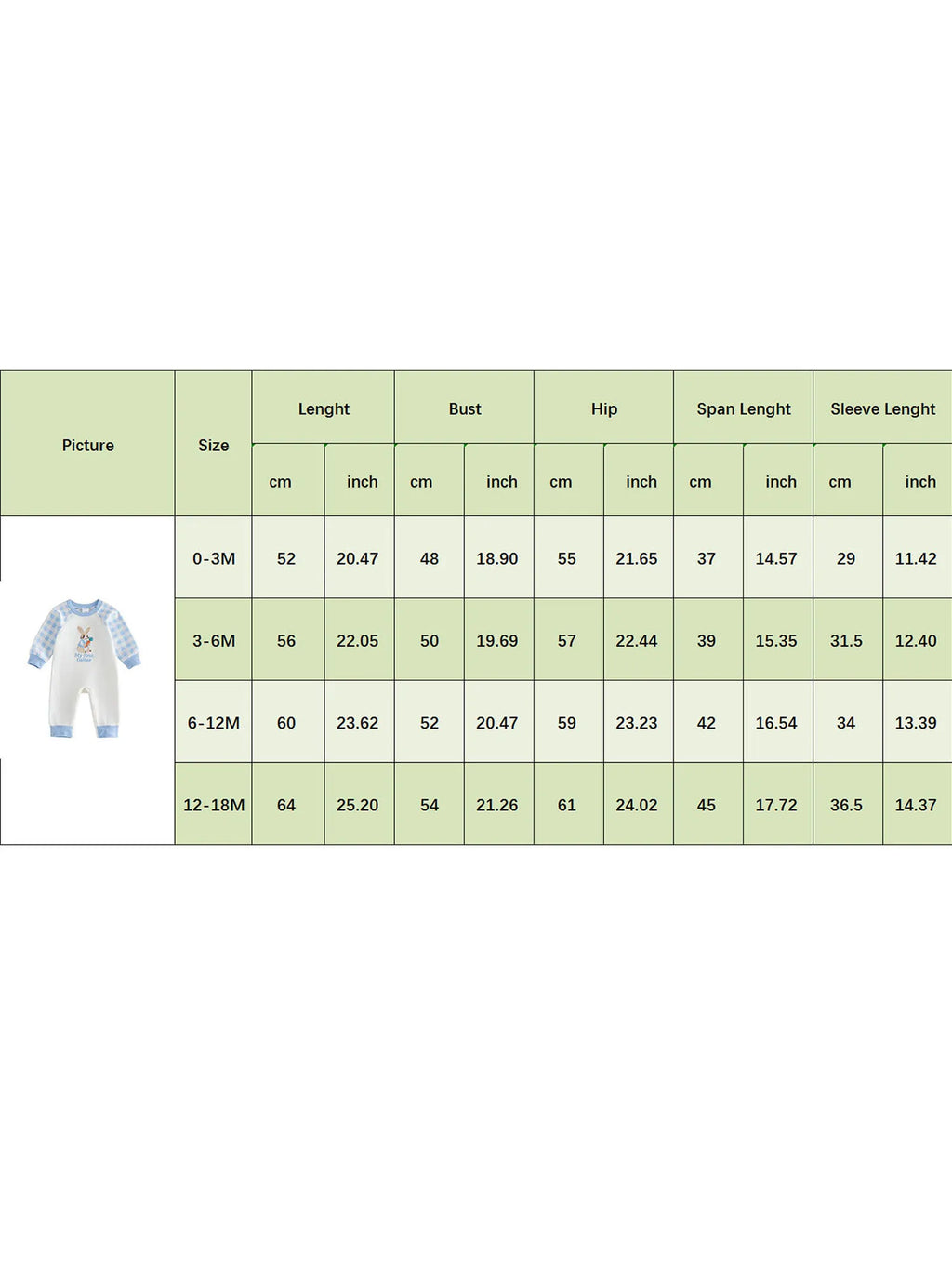 Cute Baby Easter Romper Bunny Letter Embroidered Plaid Long Sleeve Crew Neck Newborn Baby Rabbit Jumpsuit Costume