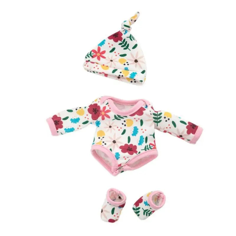 Doll Jumpsuit Cloth Slip-On For 10-12 Inch Dolls Quick Wardrobe Change
