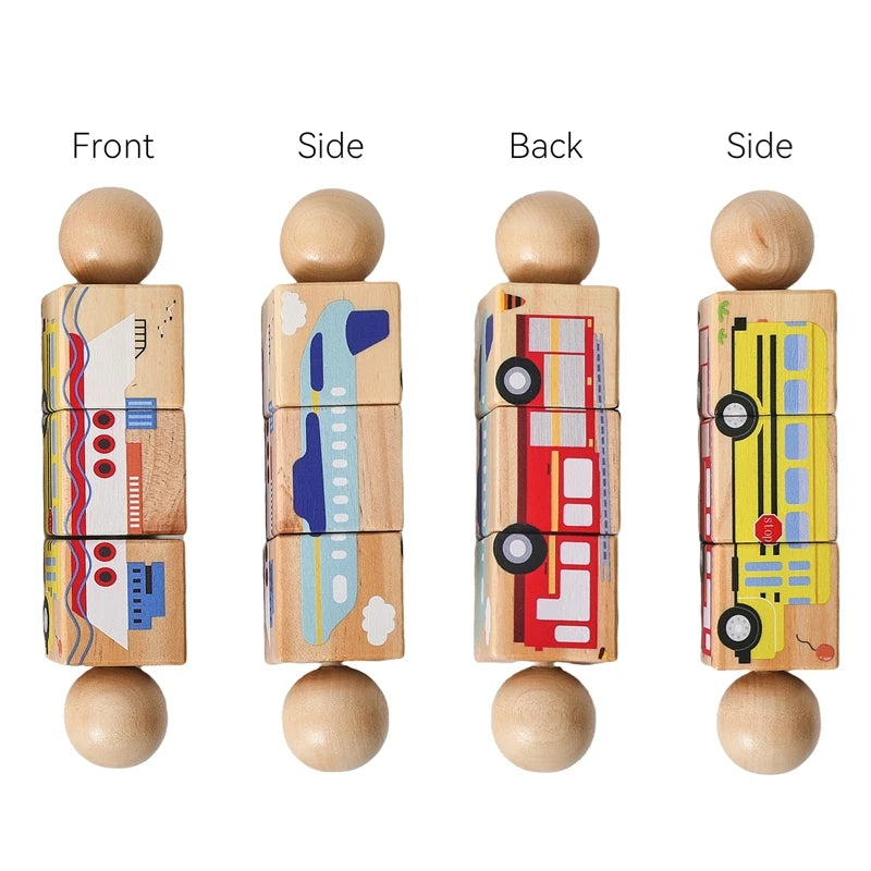 BPA Free Baby Toys Wooden Rattles Silicone Ring Rattles And Mobiles For 0 To 12 Months Sensory Toys Wooden Teether Gift