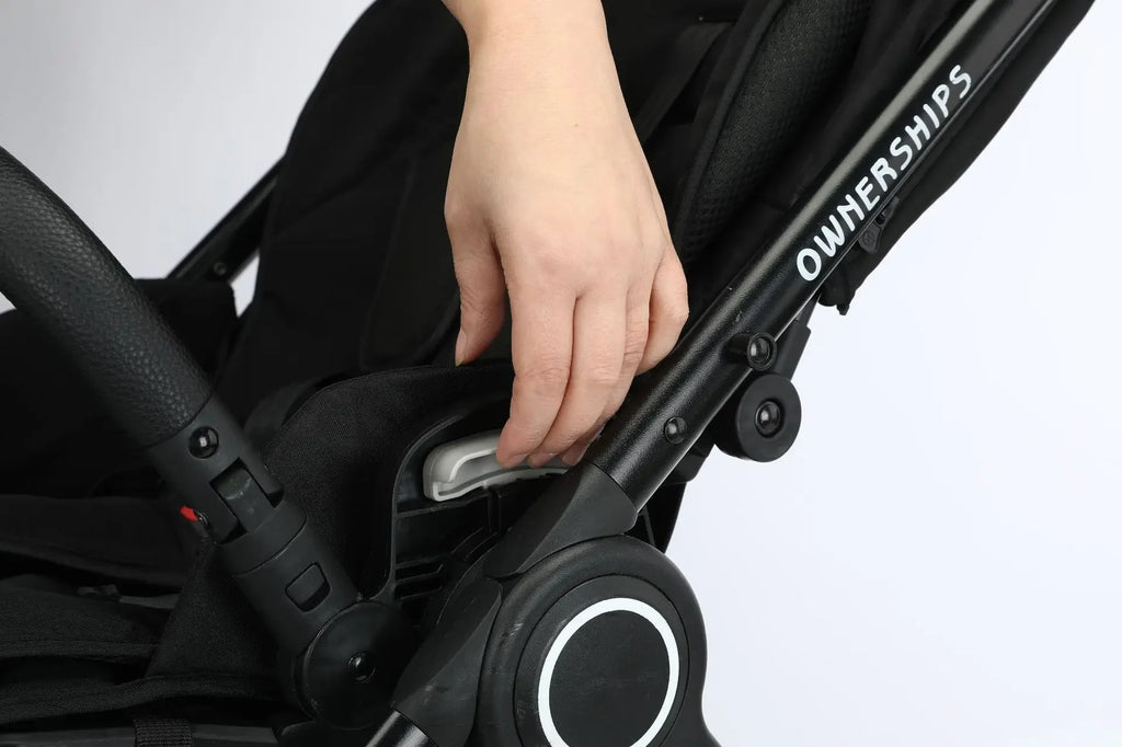 Light Baby Stroller Can Sit Lie Down One-click Folding Pushchair High Landscape Pram Shock-absorbing Newborn Carriage