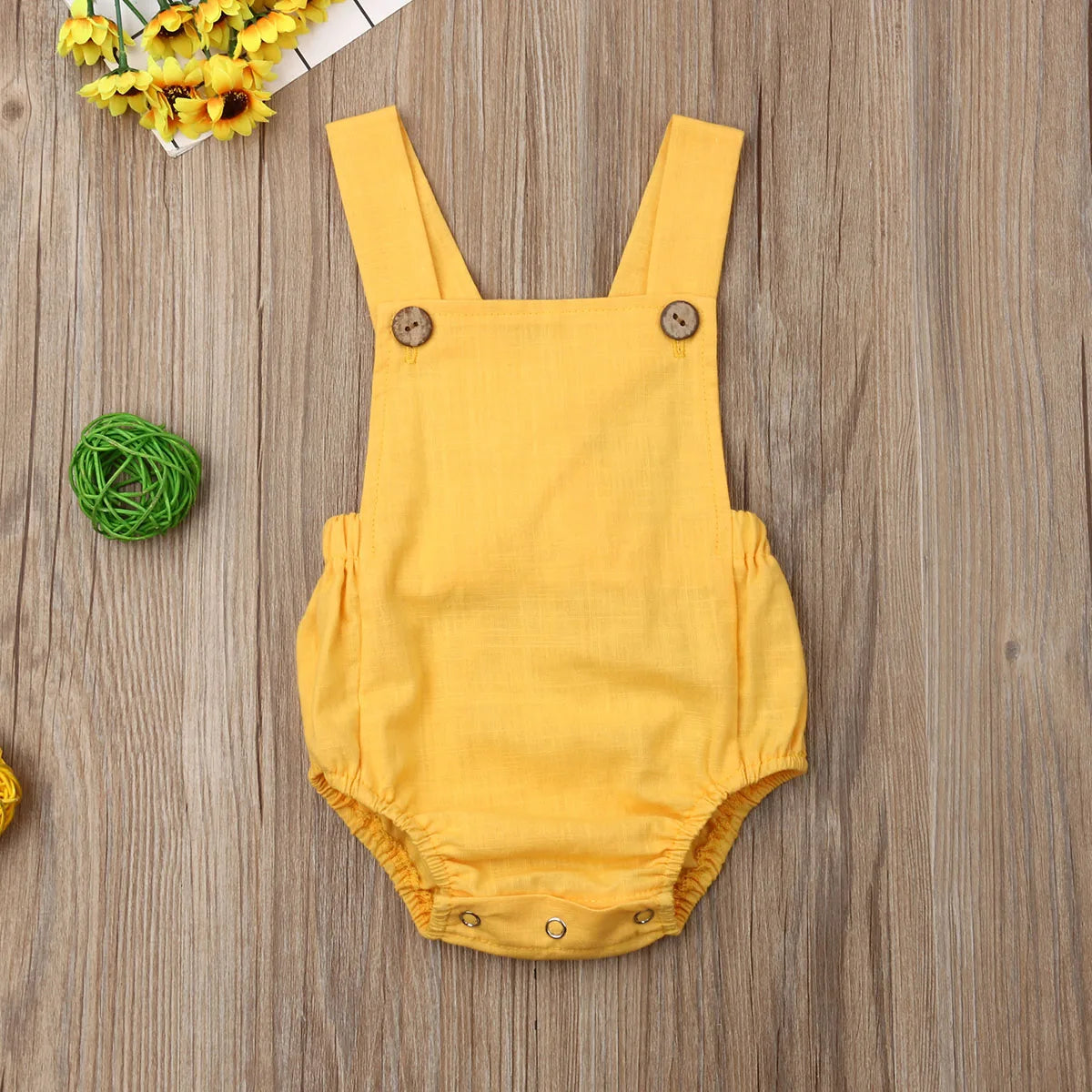 Baby Cotton Sleeveless Bodysuit – Summer Stripes & Solids, 3M–3Y