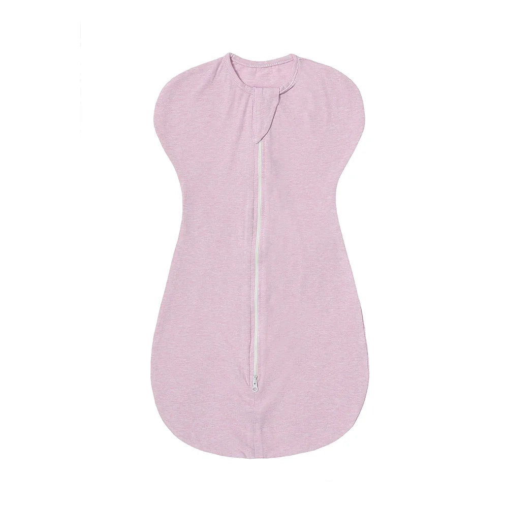 SU3009 Newborn Sleepsack Soft Cotton Natural Double Zipper