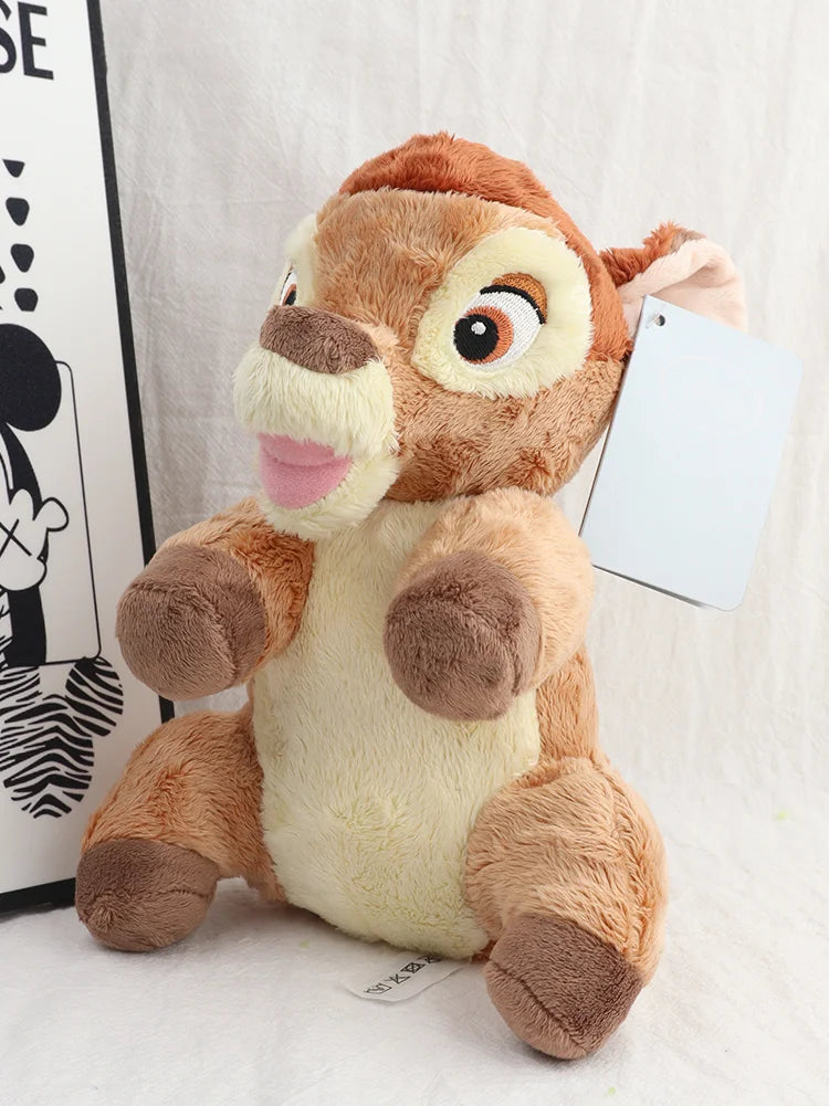 Bambi Thumper Plush Yellow Gray Bunny Stuffed Animal Cute Soft Anime Doll Party Gifts For Collectors Table Home Decor Present