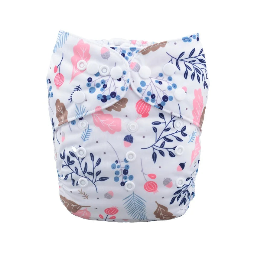 Cloth Diaper Reusable Washable For Baby 3 To 15 Kg With Microfiber Insert Absorbent Everyday Comfort