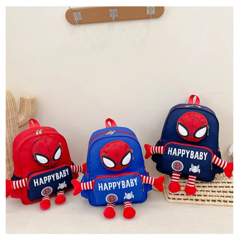 Disney backpack fashion cartoon cute boys and girls backpack lightweight anti-lost kindergarten bag