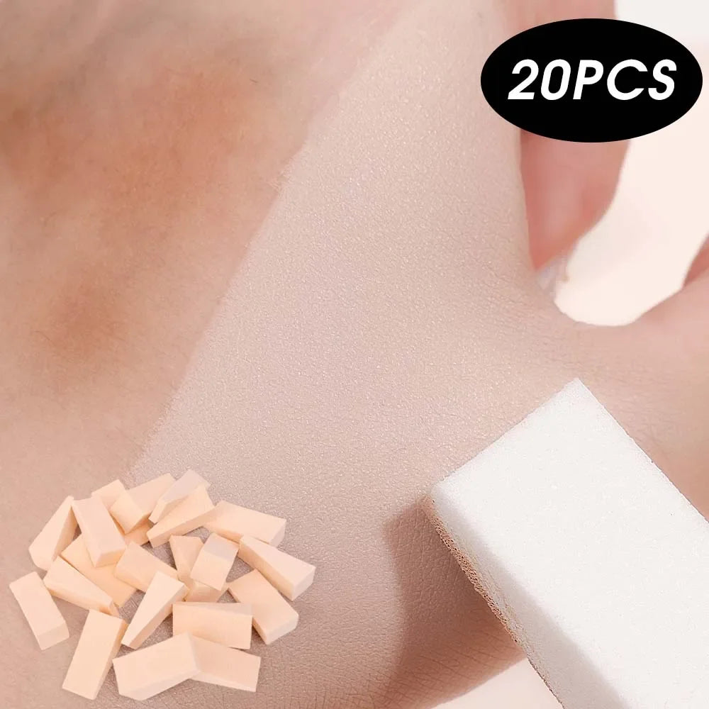 Foundation Sponge Latex Triangle Soft Precise Wet And Dry Use