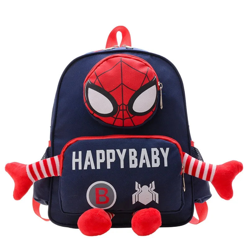 Disney backpack fashion cartoon cute boys and girls backpack lightweight anti-lost kindergarten bag