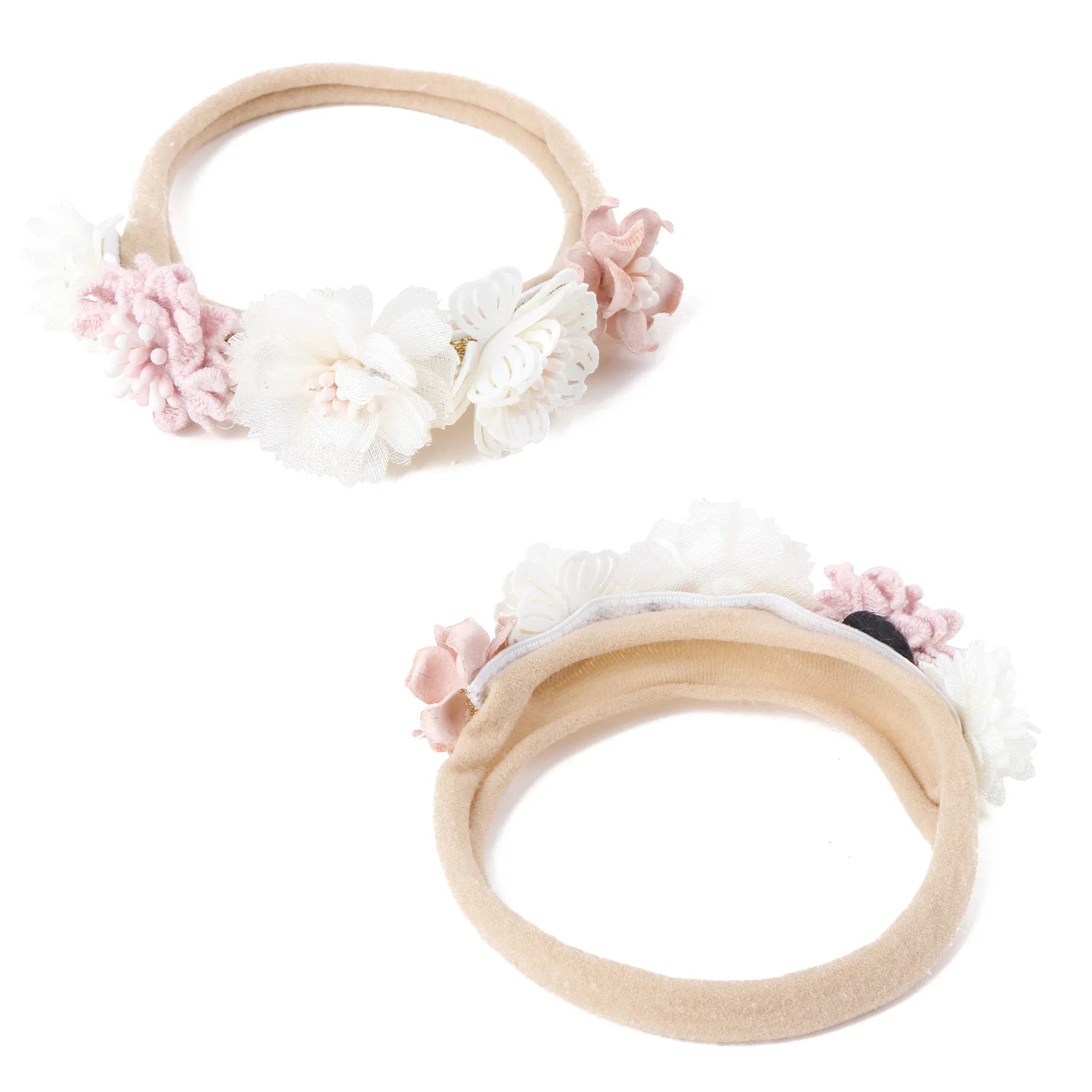 Beautiful Lovely Baby Flower Headbands Newborn Head Band for 0-12 Months Infant Headband Boutique Headwear High Elastic