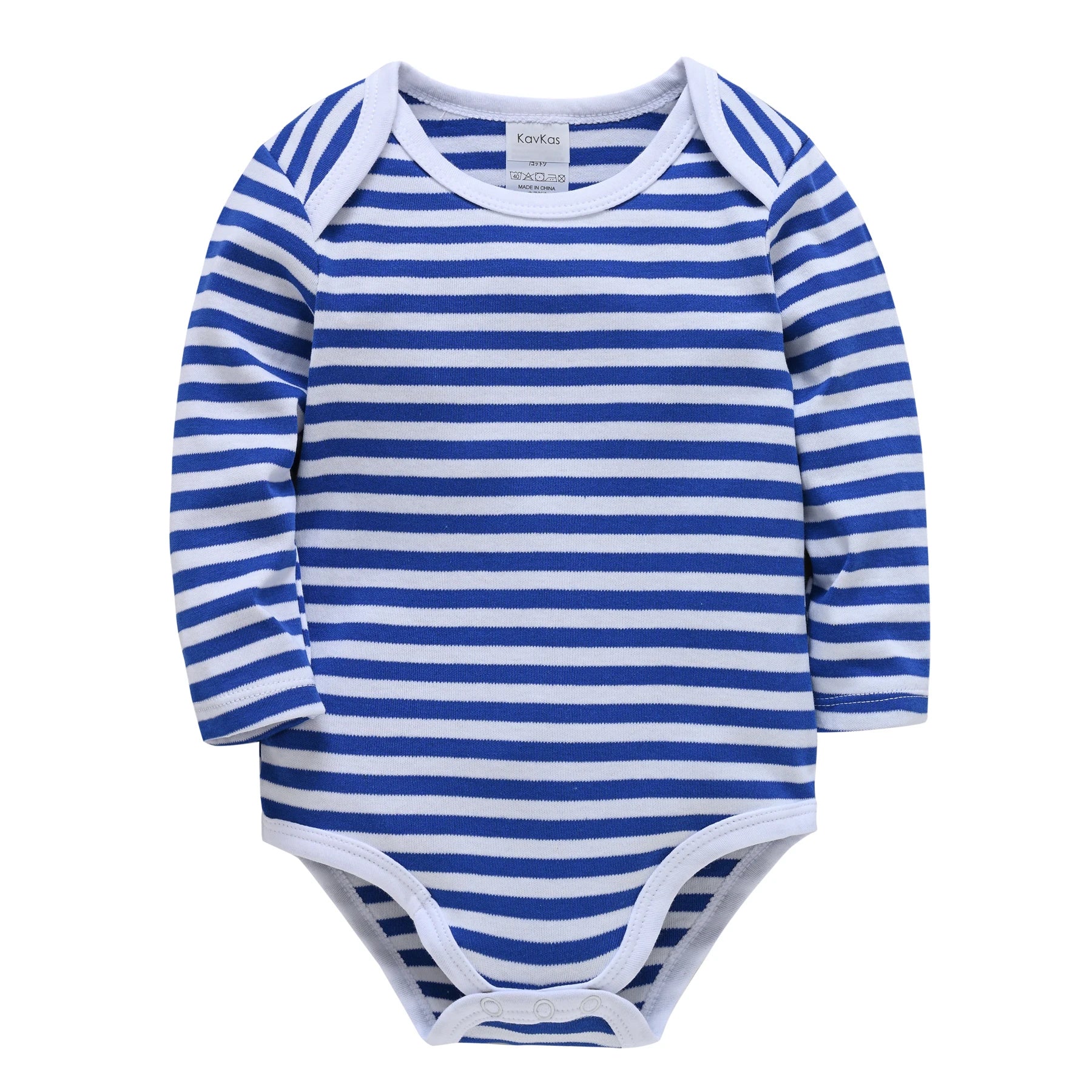 Baby Boys Cotton Bodysuit One Piece Long Sleeve Jumpsuit Breathable Newborn Body Suit Playsuit