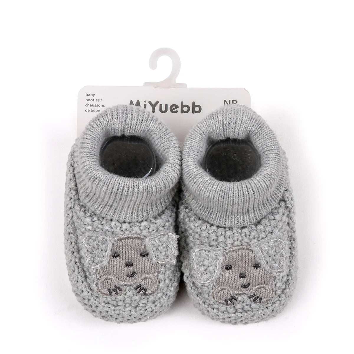 Your Baby's Cozy Knit Booties They'll Stay On