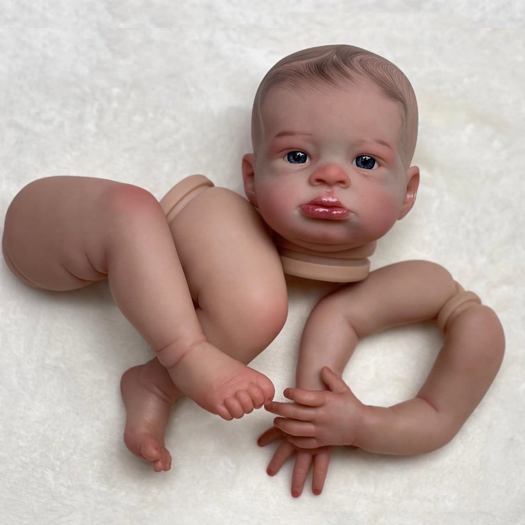 Doll Kit Vinyl Dark Skin 18-20 Inch Starting Point For DIY Reborn