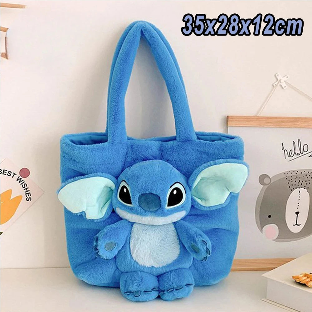 Backpack Plush Disney Stitch Big Capacity For School Days