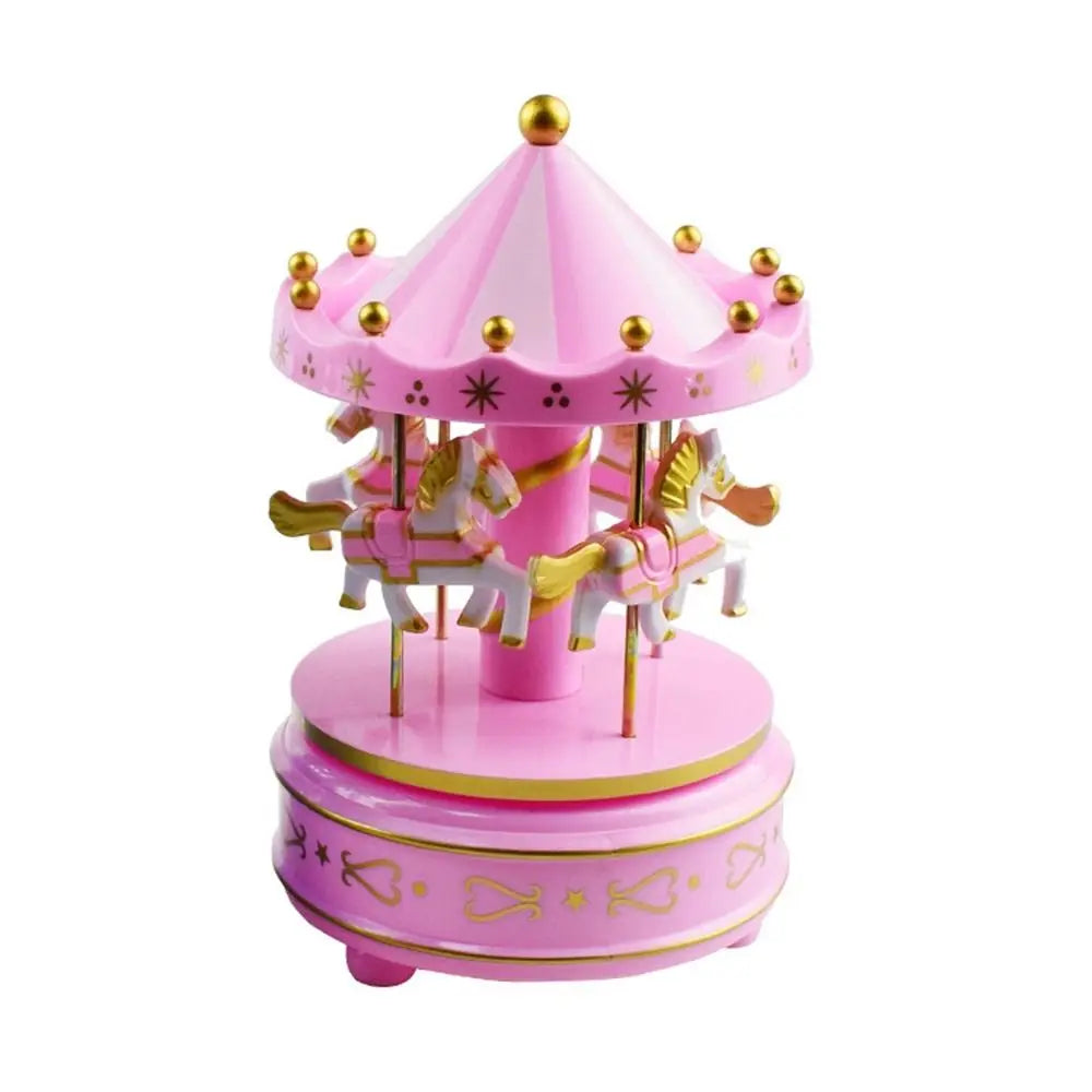 Creative Fantasy Ferris Wheel Music Box Ornament Hand-Cranked