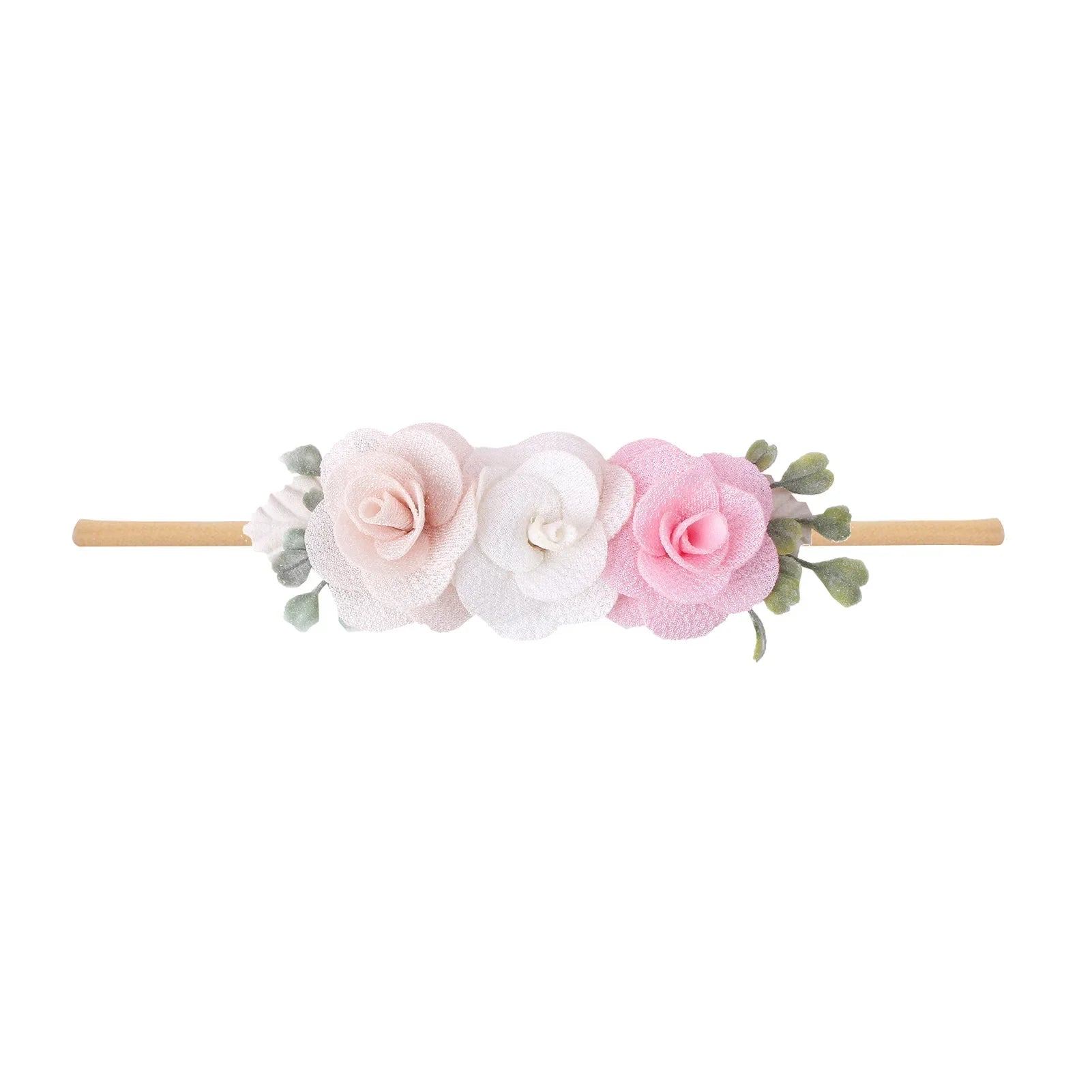 Headbands Cotton Floral Breathable Elastic For Newborns 0-12 Months