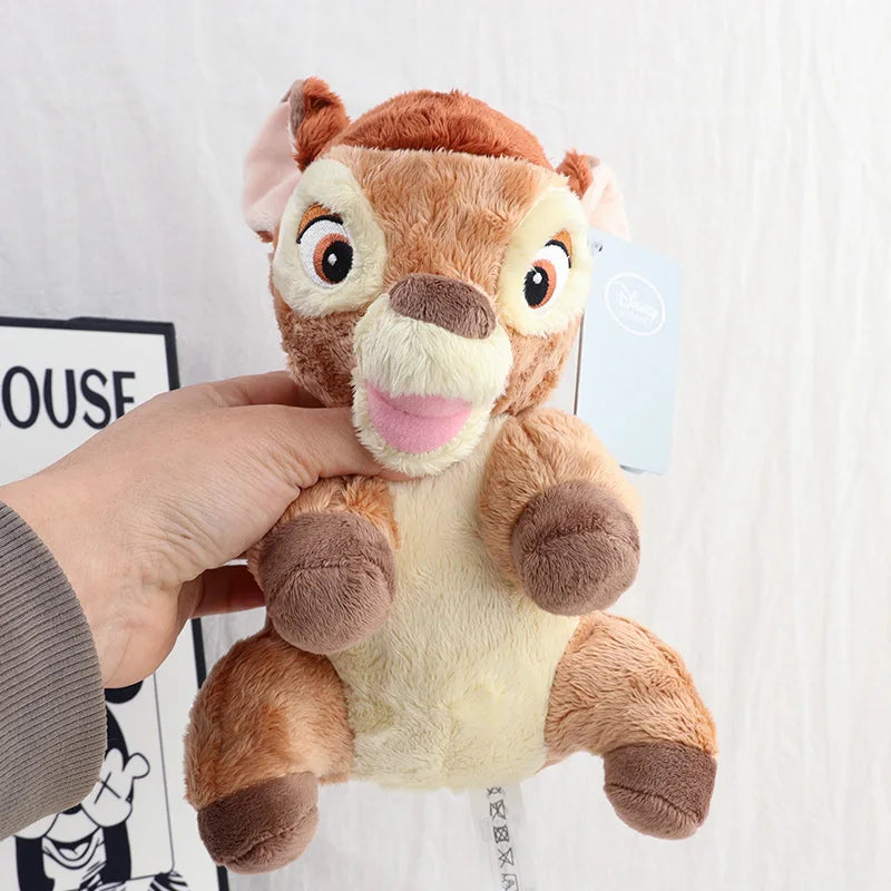Bambi Thumper Plush Yellow Gray Bunny Stuffed Animal Cute Soft Anime Doll Party Gifts For Collectors Table Home Decor Present