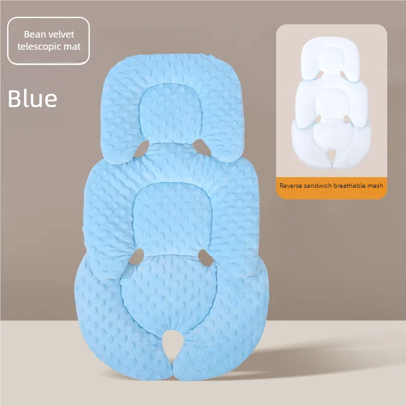 Stroller Cushion Mesh Breathable All-Season Two-Sided Universal Fit