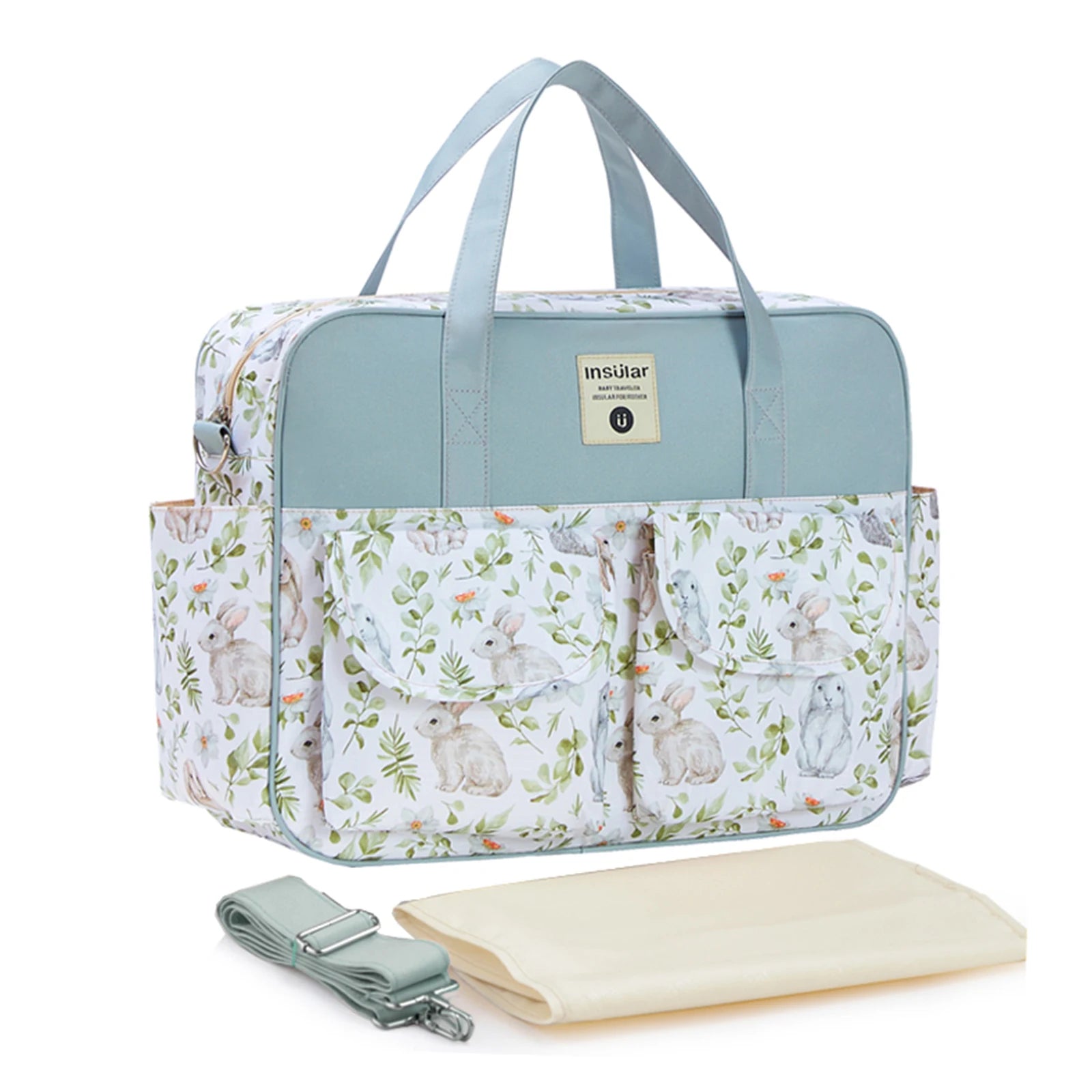 New Style Waterproof Diaper Bag Large Capacity Messenger Travel Bag Multifunctional Maternity Baby Stroller Bag