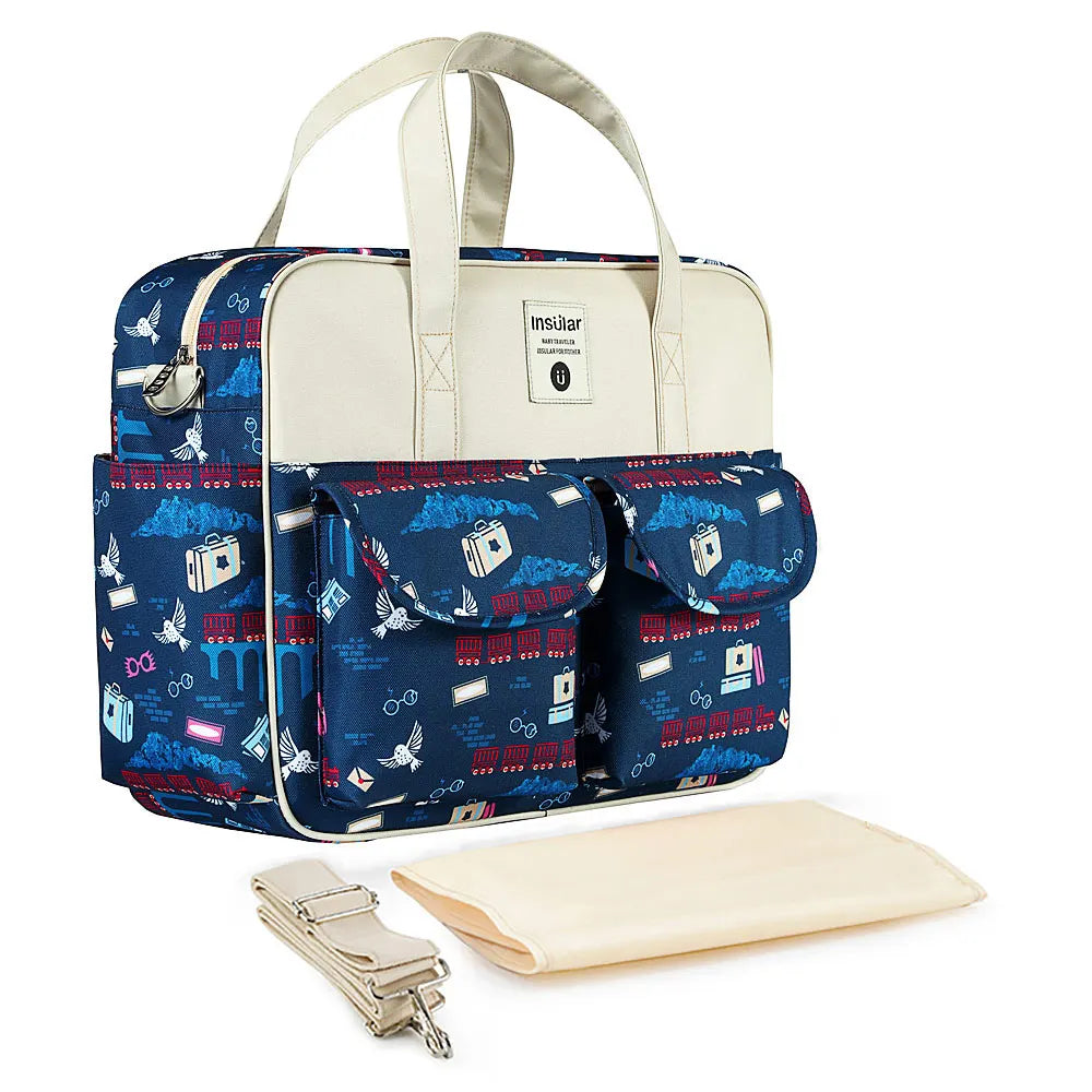 New Style Waterproof Diaper Bag Large Capacity Messenger Travel Bag Multifunctional Maternity Baby Stroller Bag