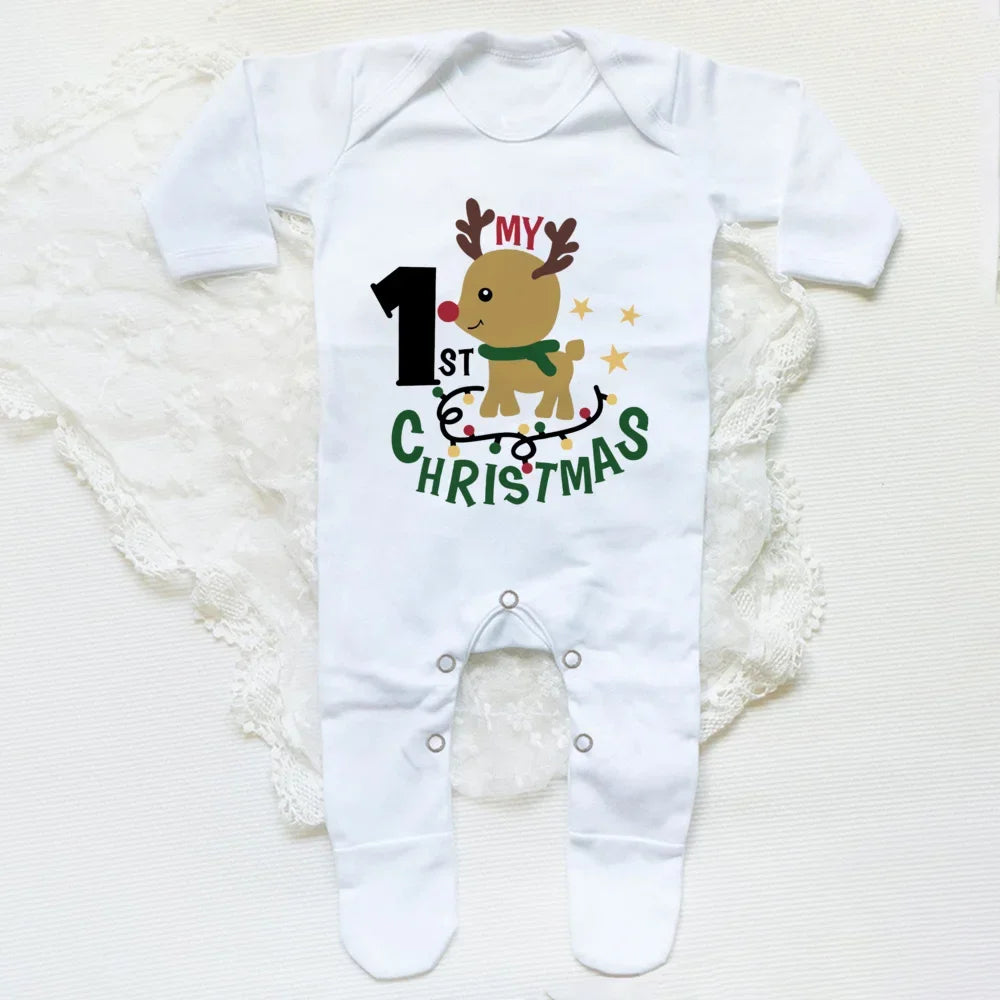 Your Baby's First Christmas Babygrow Sleepsuit So Cozy