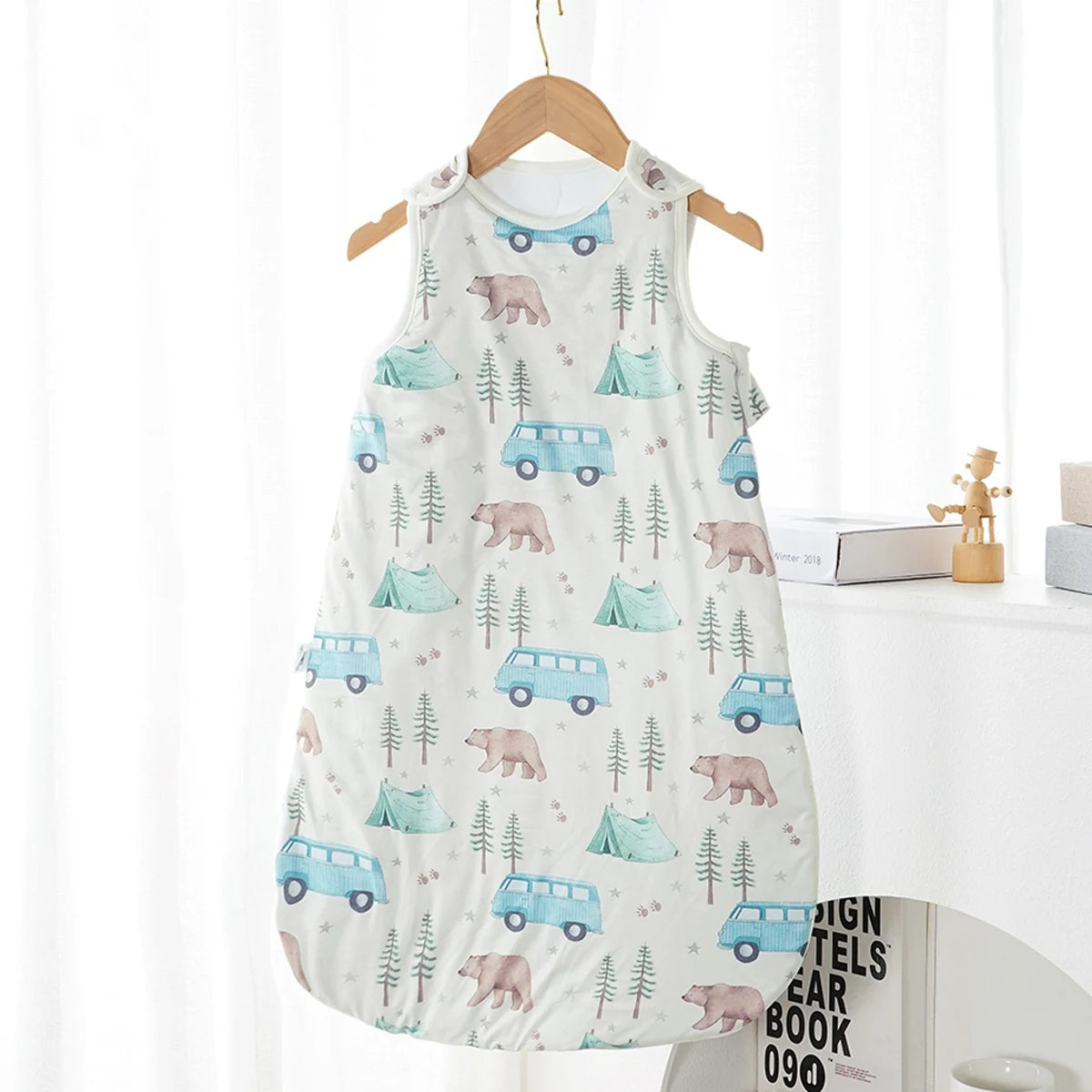 Sleeping Bag Jersey Polyester Sleeveless Toddler 1-3 Years