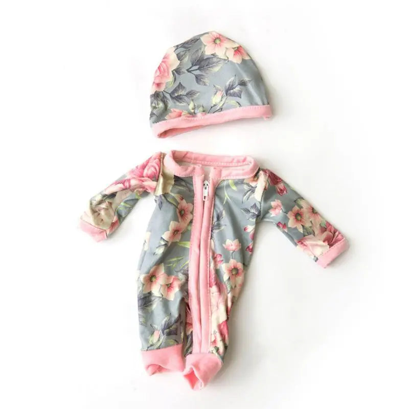 Doll Jumpsuit Cloth Slip-On For 10-12 Inch Dolls Quick Wardrobe Change