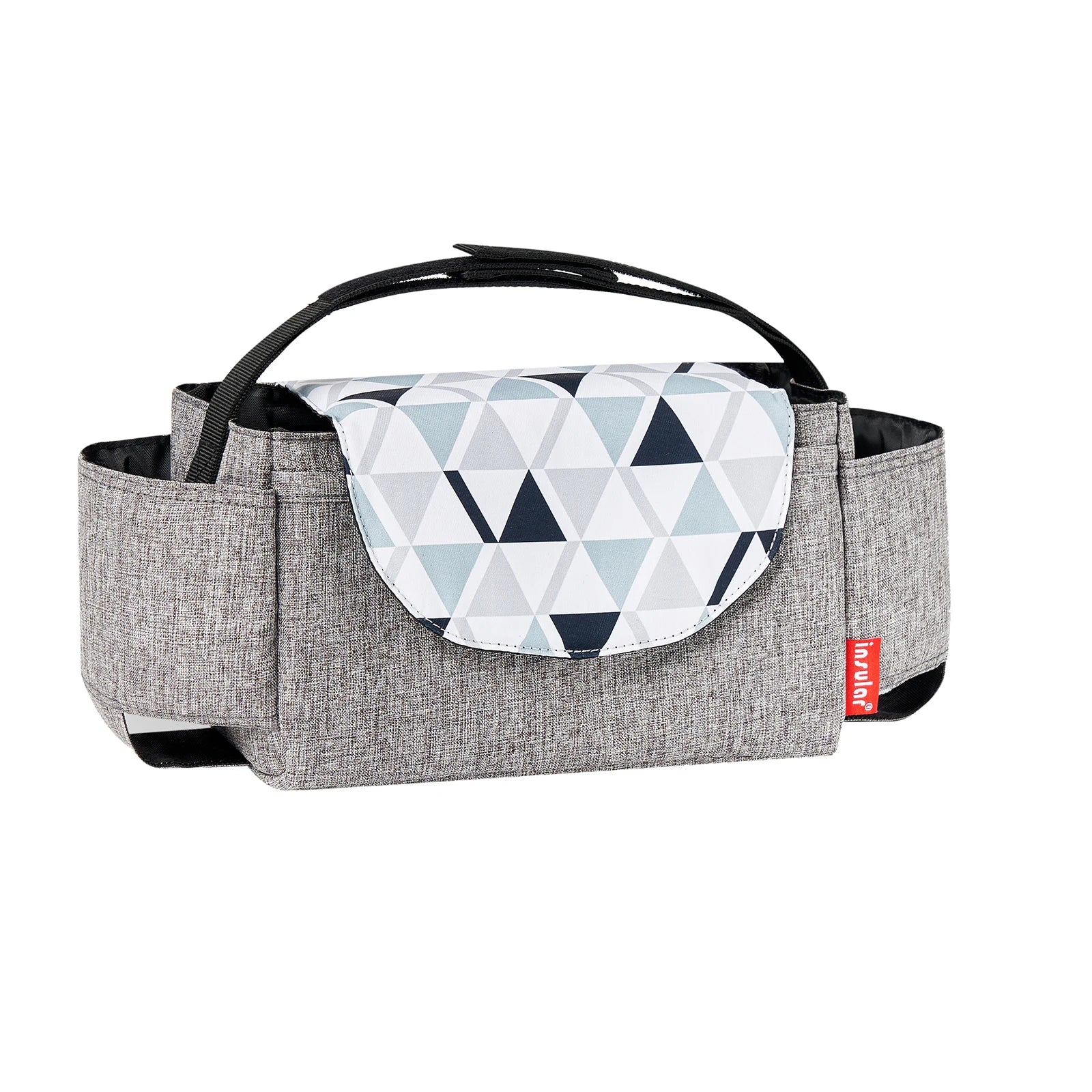 Insular Diaper Bag With Bottle Insulation Pockets Mummy Storage Bag For Baby Essentials Stroller Accessories