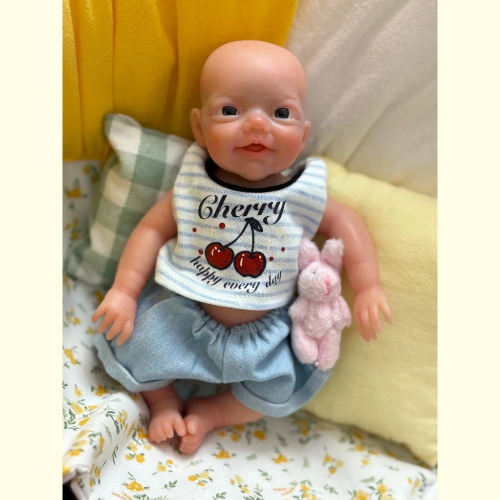 8Inch/20CM Full Body Silicone Reborn Girl&Boy Dolls Waterproof.