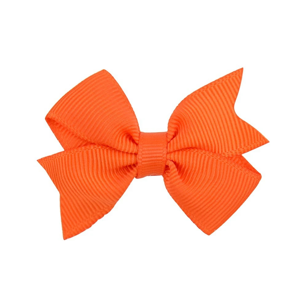 20PCS 2.2'' Baby Hair Clips Newborn Girls Fully Lined Tiny Hair Bows Alligator Clips for Infants Toddlers Photography Props