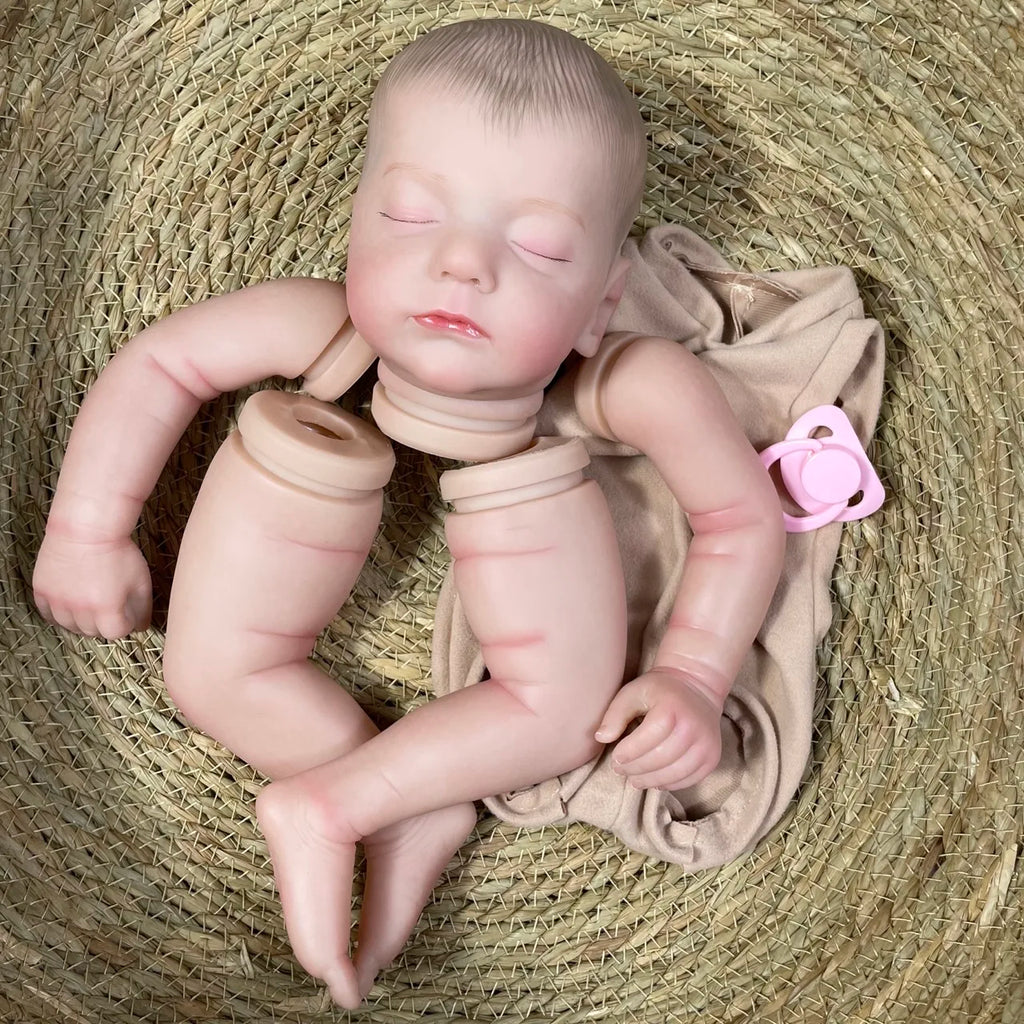 Reborn Doll Kit Vinyl Neutral Unassembled 20-Inch Cloth Body