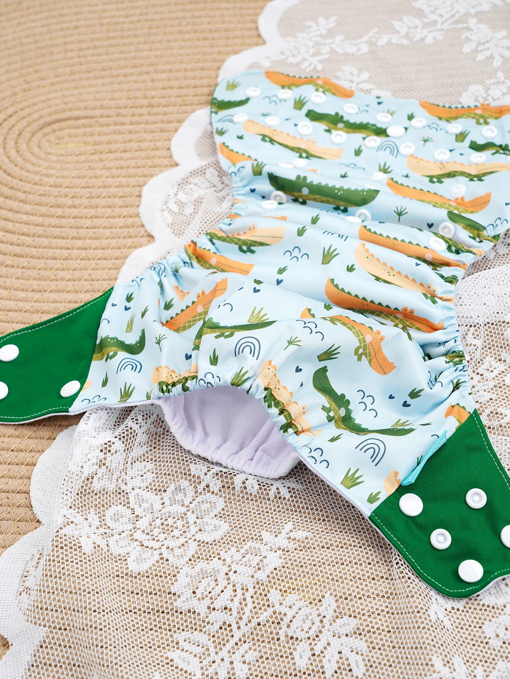 Happyflute 4Pcs/Set Eco-Friendly Cloth Diaper Ecological Reusable Baby Diapers
