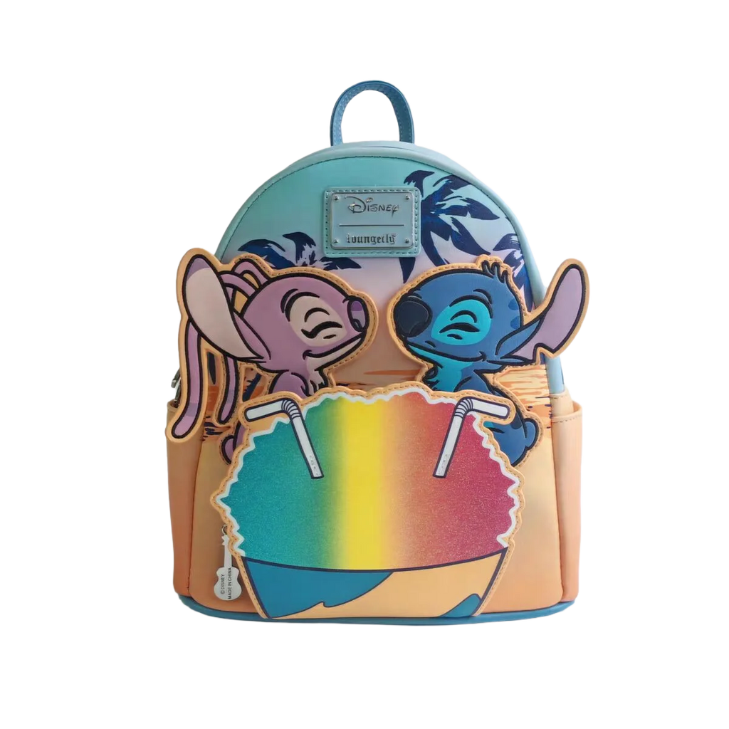 Hot Loungefly Disney co-branded Winnie the Pooh small size rainy day series backpack waterproof fashion children's bag