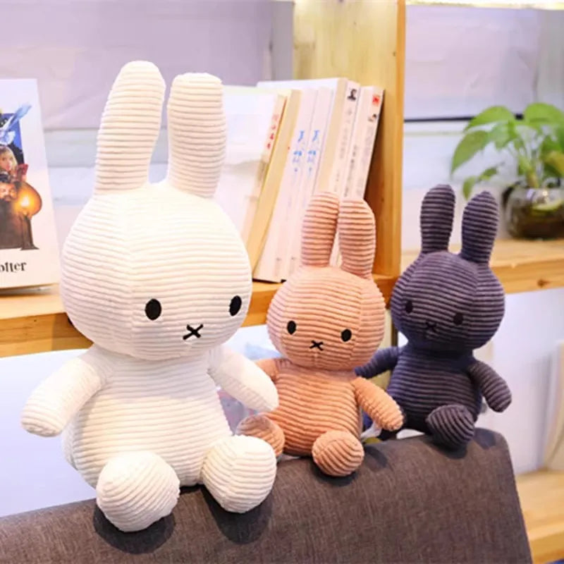 25/35cm Miffy Plush Toys Cute Cotton Soft Baby Sleeping Comfortable Accompanying Dolls Children's Easter Gift Decoration Doll