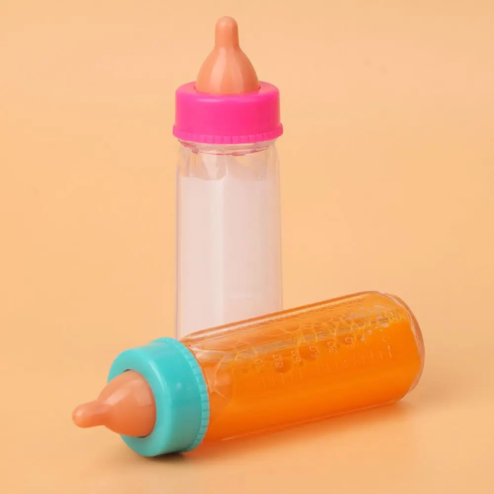 with Pacifier Bibs Magic Milk Juice Bottles fit Newborn Dolls Multistyles Plastic Nipple Bottle Reborn Cute Dolls Accessories