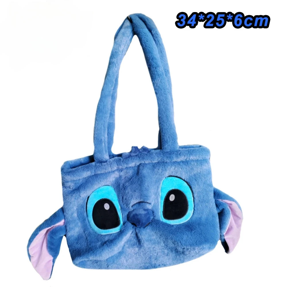Backpack Plush Disney Stitch Big Capacity For School Days