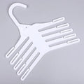 Kids Closet Hanger Rack Set Plastic White 5-Layer Or 3-Layer
