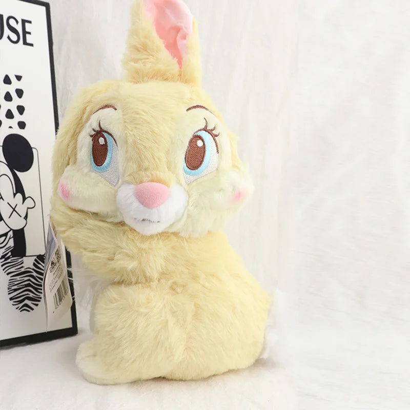 Bambi & Thumper Plush Bunny Duo Plush Yellow and Grey Soft Collectible