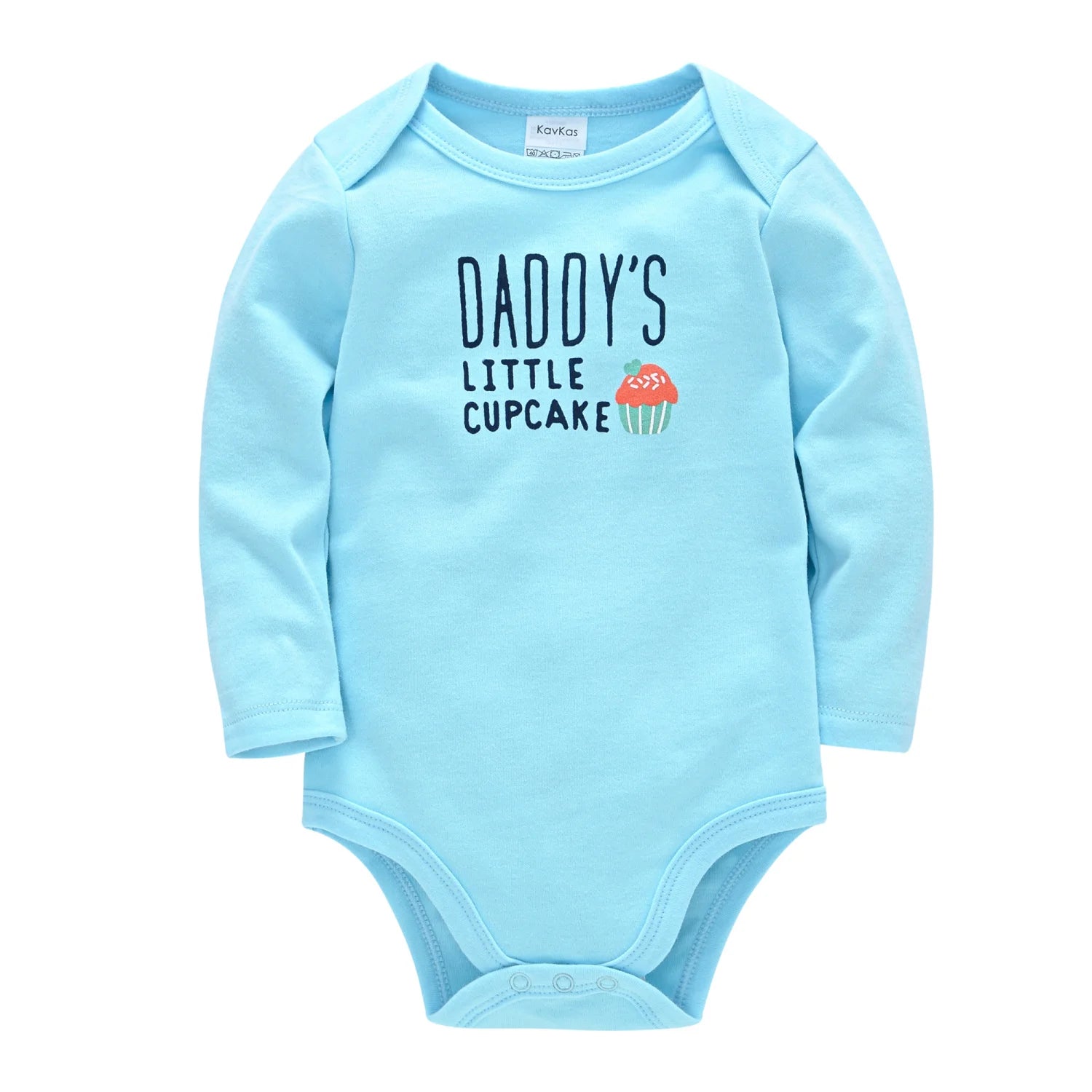 Baby Cotton Romper – Cartoon Long Sleeve, 3–12 Months